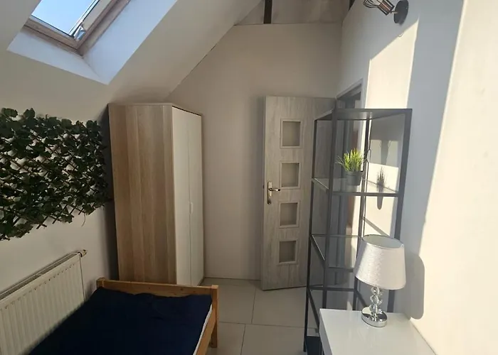 アパート Przytulny Loft 5 Min Od Centrum Gdanska Bazplatny Parking グダニスク